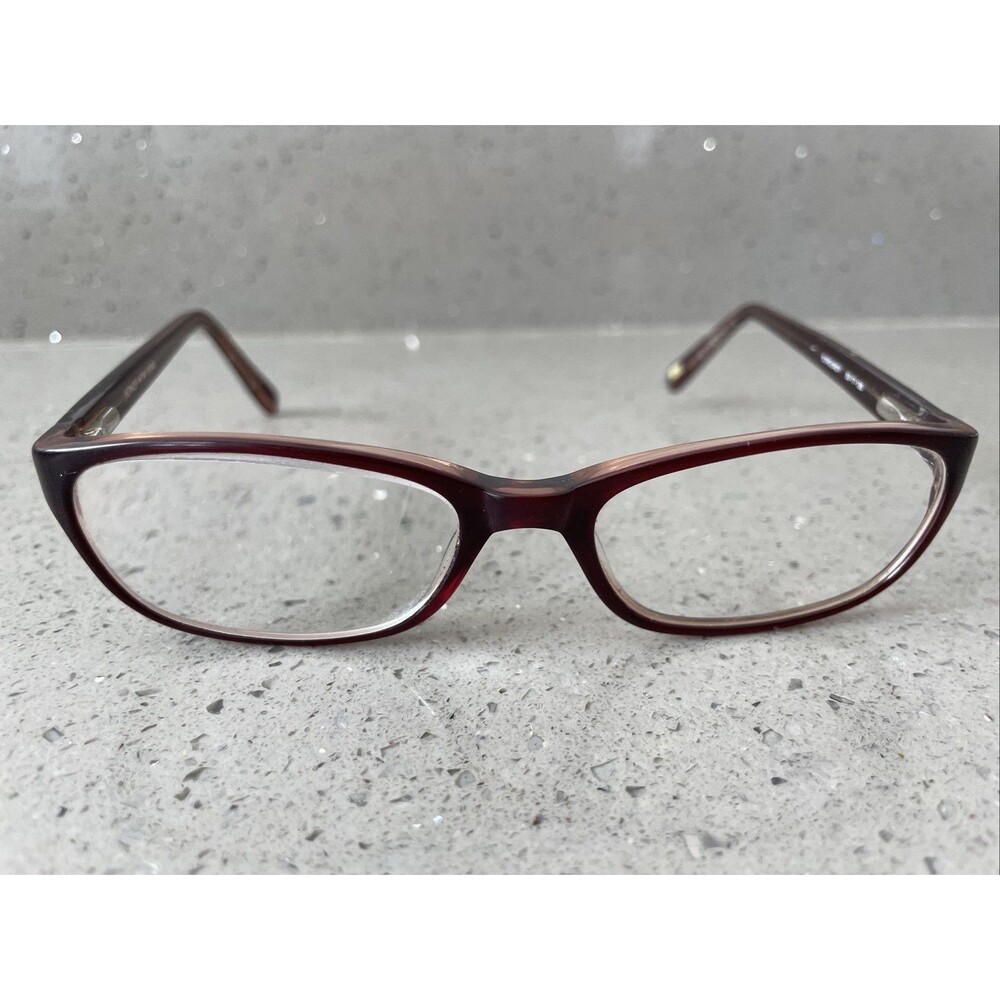 Jones New York Eyeglasses Frames ONLY J730 Women's Burgundy Full Rim 53-17-135